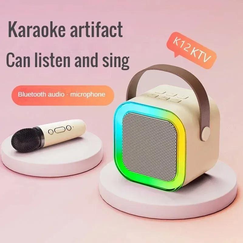 K12 Bluetooth Karaoke Speaker with Voice Changer Mic
