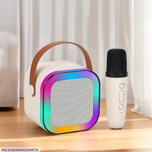 K12 Bluetooth Karaoke Speaker with Voice Changer Mic